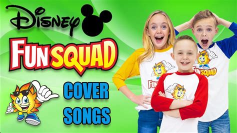 Disney Fun Squad Cover Songs On Kids Fun Tv Youtube Music
