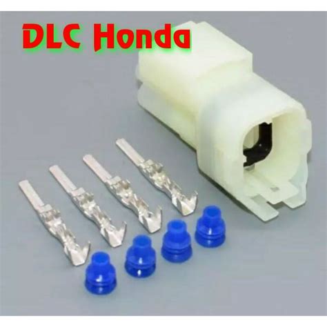 Soket Dlc Honda 4 Pin Male Soket Dlc Reset Soket Dlc Short Connector
