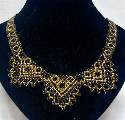 Free Pattern For Beaded Necklace Sultan Beads Magic