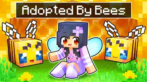 Adopted By Cute Bees In Minecraft Youtube