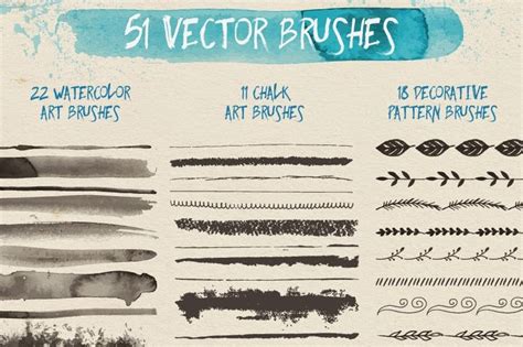 51 Free Vector Brushes Freebies Psd Vector Brush Adobe Illustrator