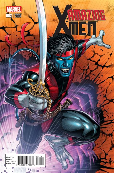 Amazing X Men 2 The Quest For Nightcrawler Part 2 Of 5 Variant