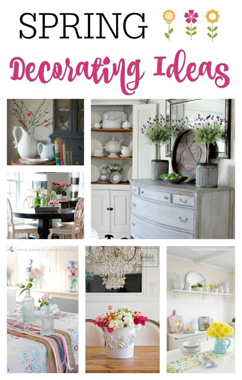 11 Spring Decorating Ideas Town And Country Living