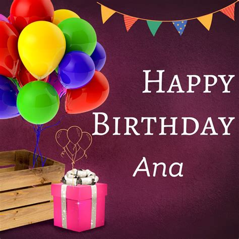 143 Happy Birthday Ana Cake Images Download