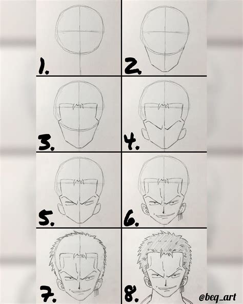 Let's map out the lines to help depict an anime face. 10 Anime Drawing Tutorials for Beginners Step by Step - Do It Before Me