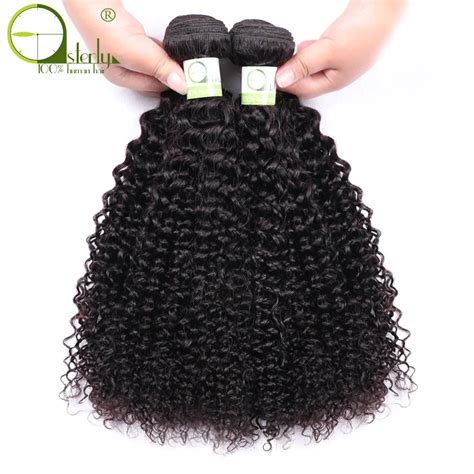 Sterly Brazilian Kinky Curly Hair Bundles Remy Hair Weaving Pcs Human Hair Weave