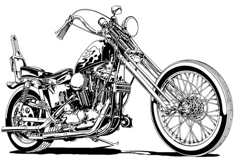 Motorcycle Drawing At Getdrawings Free Download