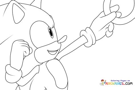 Dibujos De Sonic Prime Para Colorear