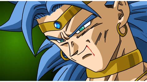 Why Is Brolys Hair Blue In Super Saiyan Youtube