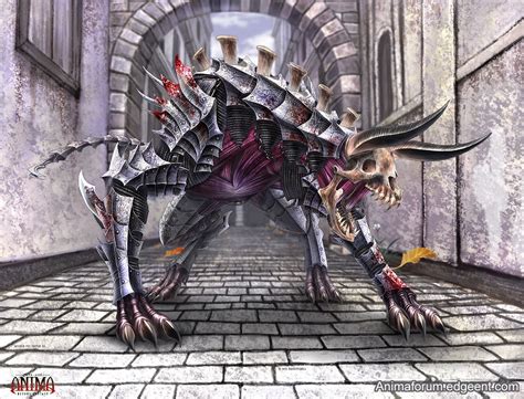 Anima Armored Beast By Wen M On Deviantart Beast Creature Concept
