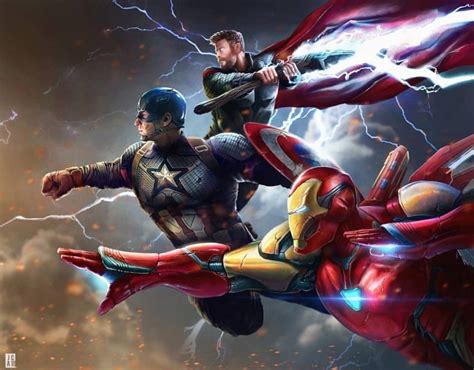 Ironman Captain America And Thor Marvel Superheroes Marvel