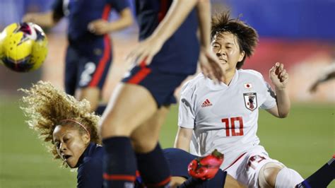 Football Japans Women Take 3rd Loss Us Wins Shebelieves Cup