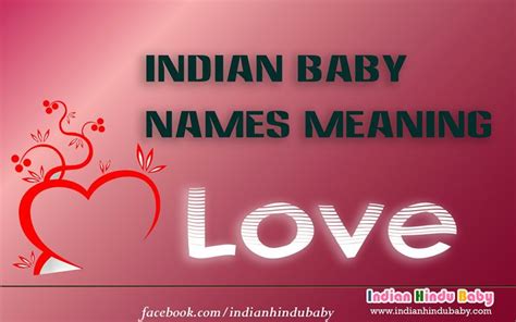 We Have A Vast Collection Of Baby Names With The Meaning Love Lets