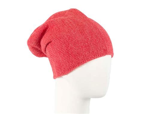 European Made Woven Coral Beanie Online In Australia Hats From Oz