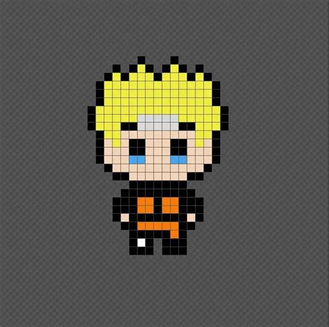 Naruto Pixel Art 31 Idées Et Designs Pour Vous Inspirer En Images