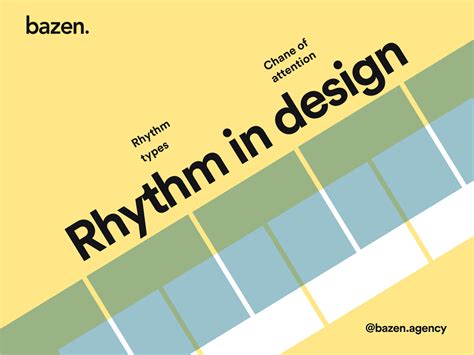 Design Tip Rhythm In Design By Bazentalks On Dribbble