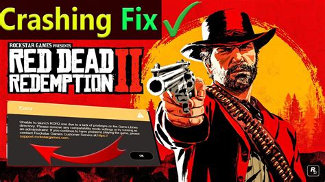 Red Dead Redemption 2 Pc Crash Fix Tutorial Crashing After 15 Minutes