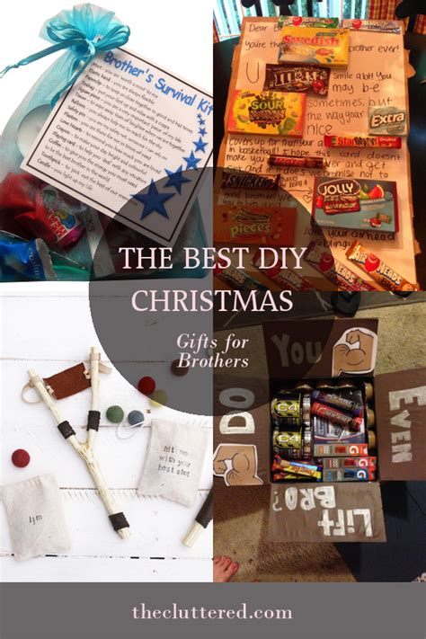 The Best Diy Christmas Gifts for Brothers - Home, Family, Style and Art