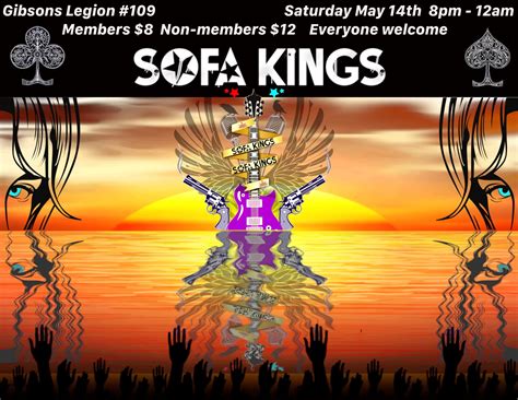 The Sofa Kings Live Musicdancing Gibsons Legion 109