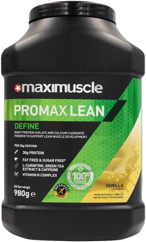 Maximuscle Promax Lean Protein Powder Vanilla Flavour980 G
