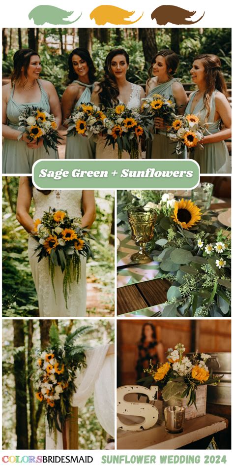 Top 8 Sunflower Wedding Colors For 2024 ColorsBridesmaid