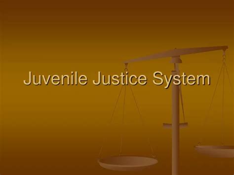 Ppt Juvenile Justice System Powerpoint Presentation Free Download