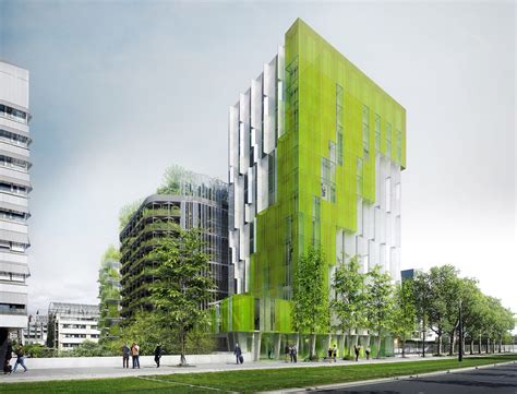 Trio of living green buildings reinvent Paris as a thriving sustainable
