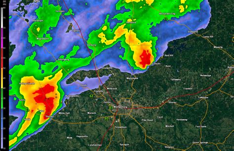 Strong Storm Approaching Prattville Millbrook And Wetumpka The