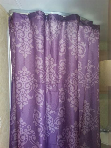 Thousands of products · new items added each week $6 shower curtain from Family Dollar. And it's purple ...