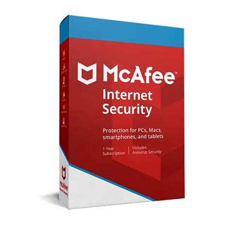 Mcafee Internet Security 5 Devices 1 Year Lichfield Computer Centre