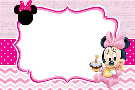 The Largest Collection Of Free Minnie Mouse Invitation Templates Part 1