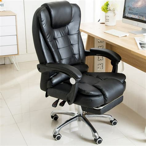 preenex with footrest massage reclining swivel office chair desk computer gaming chair walmart