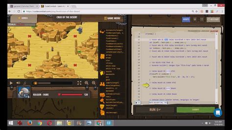 We value open and respectful dialogue, where the best idea wins. CodeCombat - Desert: Crux of the Desert - YouTube