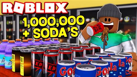 New Roblox Soda Drinking Simulator Youtube