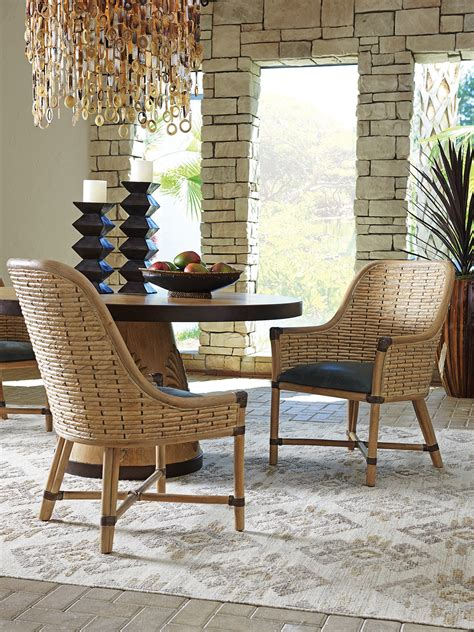 Keeling Woven Side Chair Lexington Home Brands