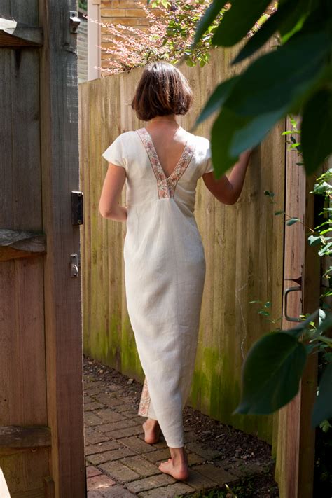 Embellished Linen Maxi Dress Tutorial The Thread Blog