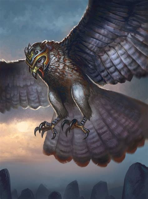 War Hawk By Lothrean On Deviantart Mythical Creatures Art Fantasy