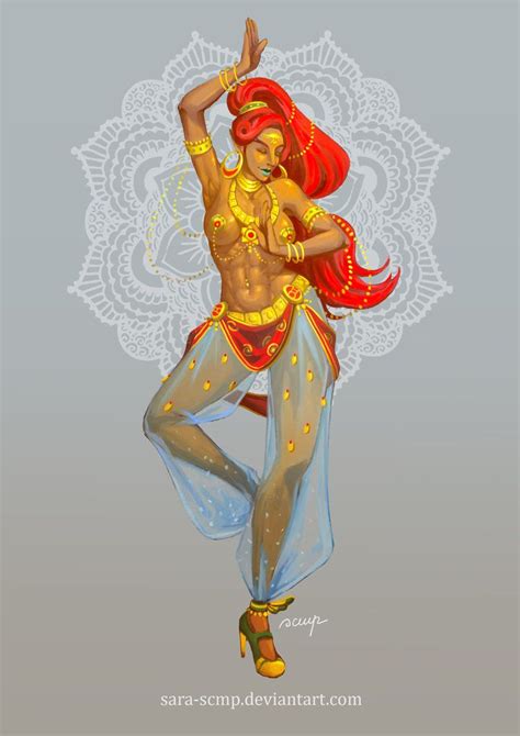 Lady Urbosa Dancer By Sara On Deviantart Legend