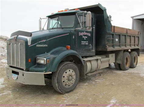 1987 Kenworth T800 Dump Truck In Davenport Ia Item I4202 Sold