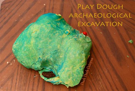 Could Use For Weather Bury Artifacts In Play Dough For Your Kids