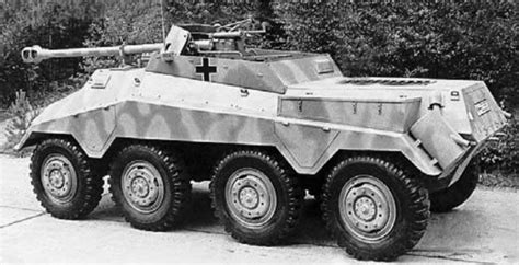 The German Four Time All Wheel Drive Armored Cars Second World War