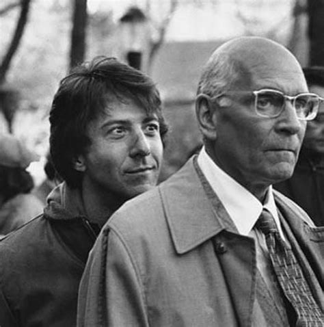 Dustin Hoffman And Laurence Olivier In Between Takes On Marathon Man