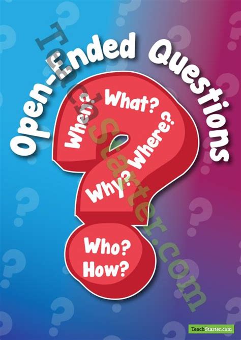 1000 Images About Open Ended Questions On Pinterest Language