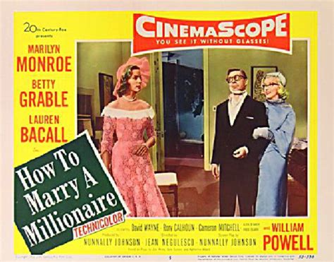 How To Marry A Millionaire 1953 Us Scene Card Posteritati Movie