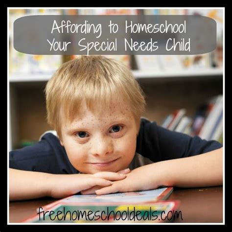 Homeschooling For Free And Frugal Affording To Homeschool A Special