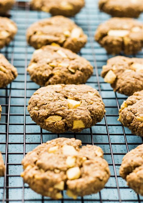 Sure, the holidays have come and gone, but. Apple Cinnamon Oatmeal Cookies | Light Orange Bean