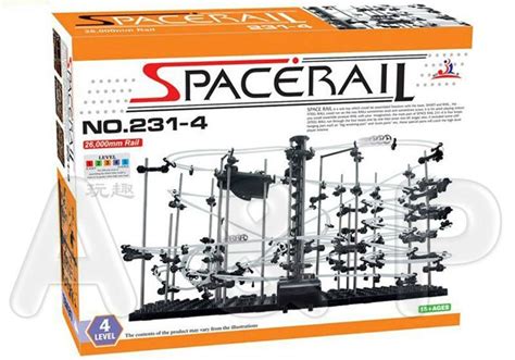 Toy Roller Coaster Space Rail Level 4 Space Rail Warp Drive Space