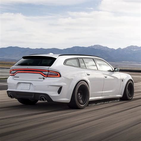 Dodge Charger Wagon Has Strong Magnum Aroma Embraces Cgi Hellcat