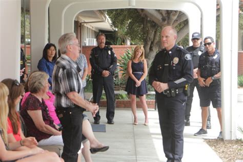 Hermosa Beach Police Officer Gary Moss Remembered During Flag Ceremony Easy Reader News
