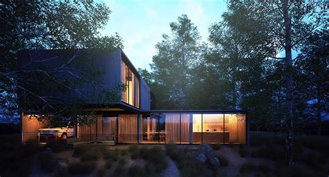 House Forest Ronen Bekerman 3d Architectural Visualization